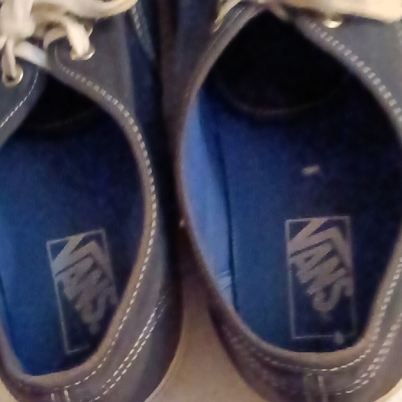 Mens Vans Lace up size Sz 11 Dark Blue - Picture 5 of 8